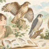 タカ・ハヤブサ・フクロウを見比べながら猛禽類と鳥類の違いを調べるゆら